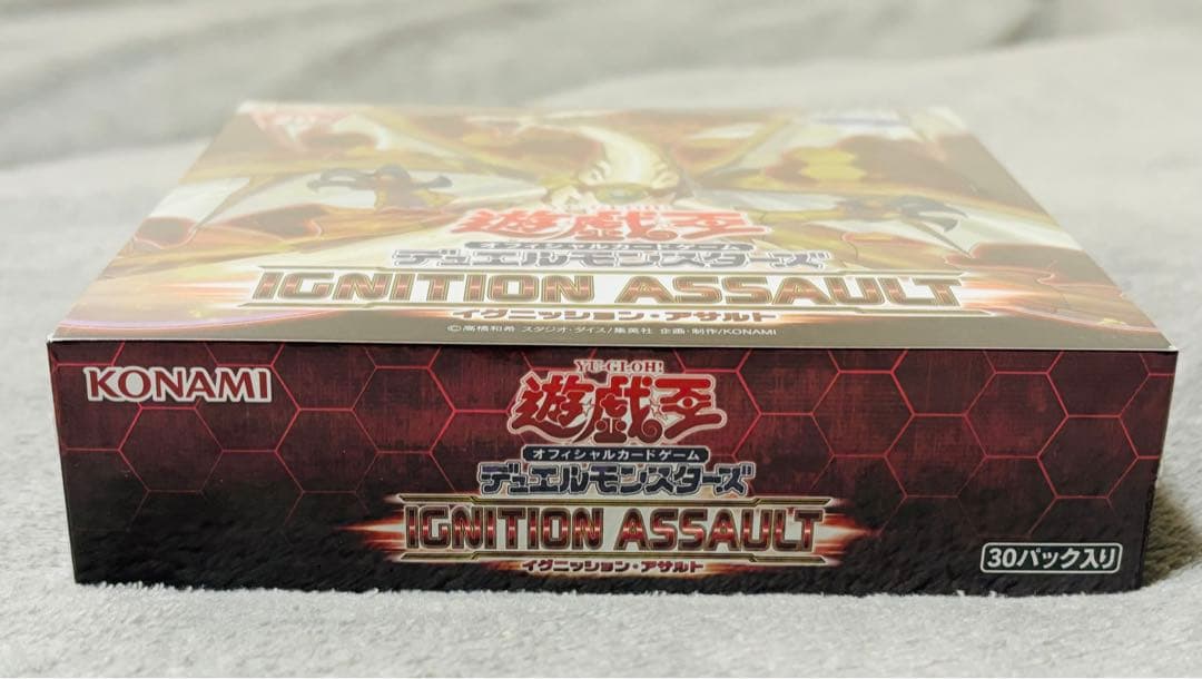 遊戯王 イグニッションアサルト 日版 1box シュリンク付き 新品 未開封