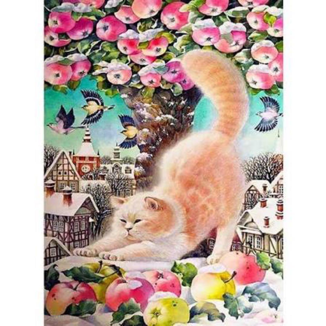 きのこと猫　ダイヤモンドアート きのこと猫 ダイヤモンドアート 楽天市場】【猫のダイヤモンドアート