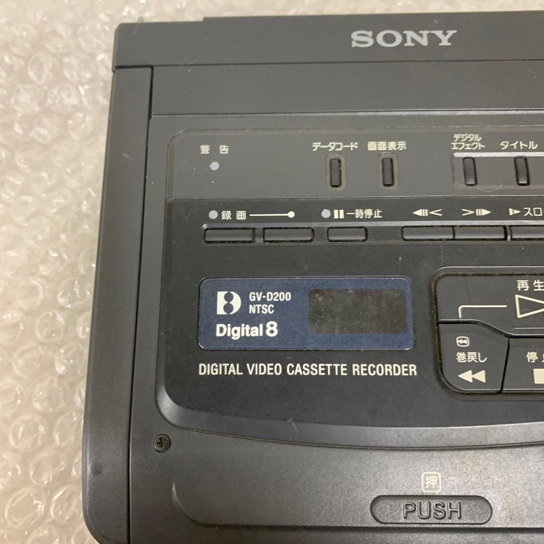 SONY ソニー デジタルビデオカセットレコーダー GV-D200 - メルカリ