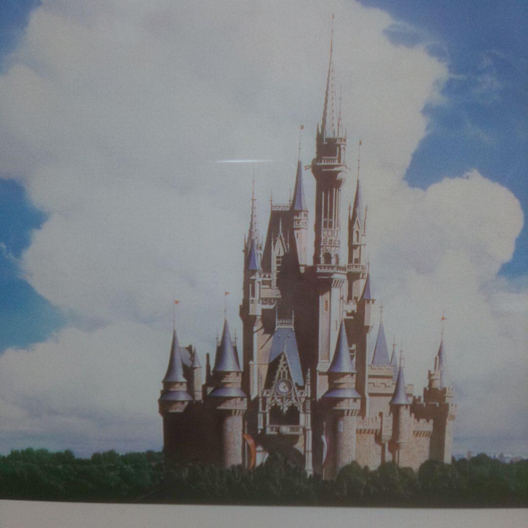 横山明 シンデレラ城と雲 ポスター923×696㎜