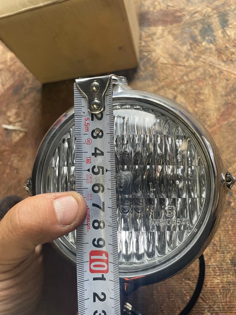 ハーレー、SRチョッパー用・ビンテージレプリカ・4インチ・ヘッド