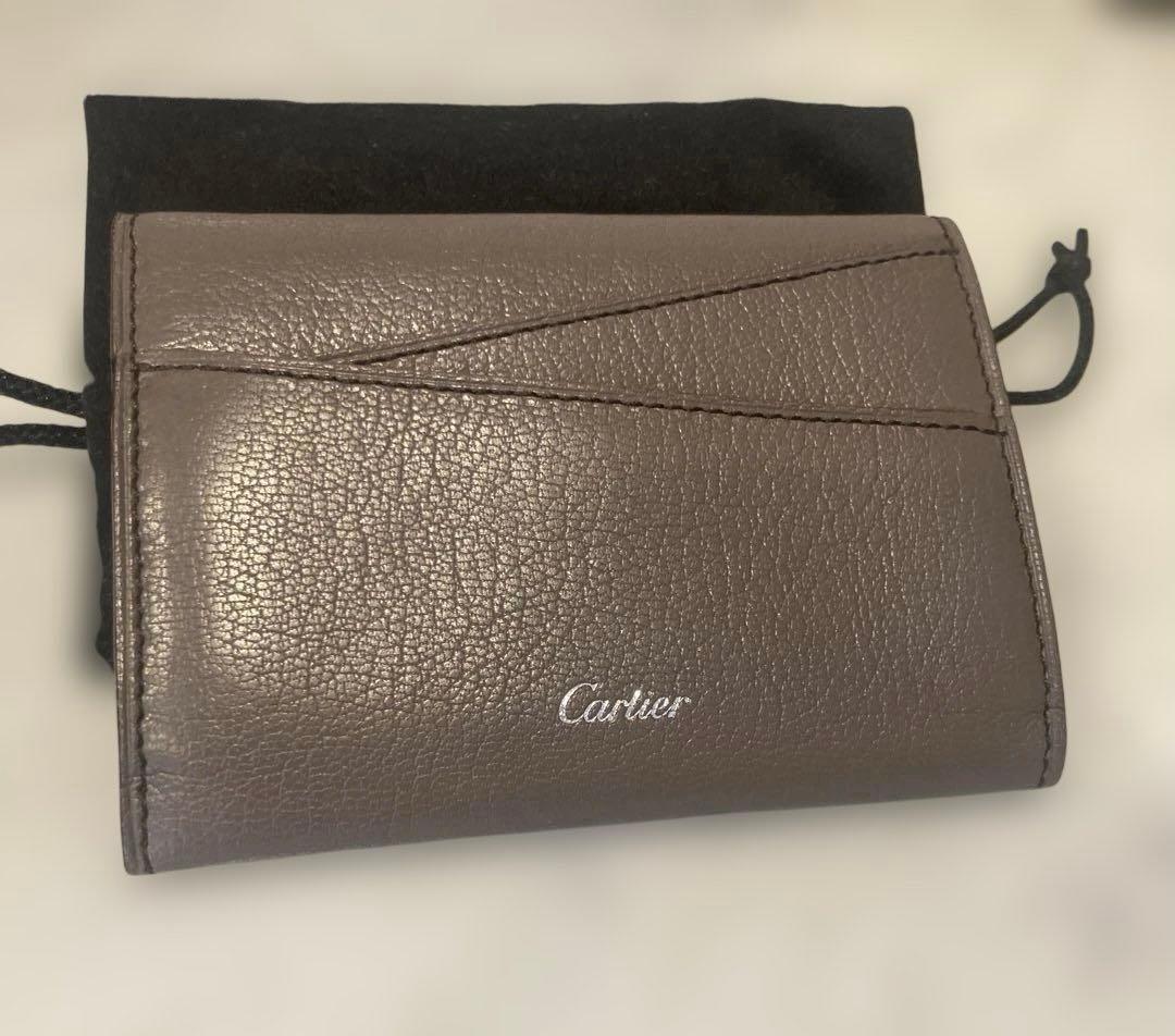 カルティエ　Cartier 名刺入れ　コンパクト小物入れ Cartier - カルティエ 名刺ケース Cartier カードホルダーの通販 by