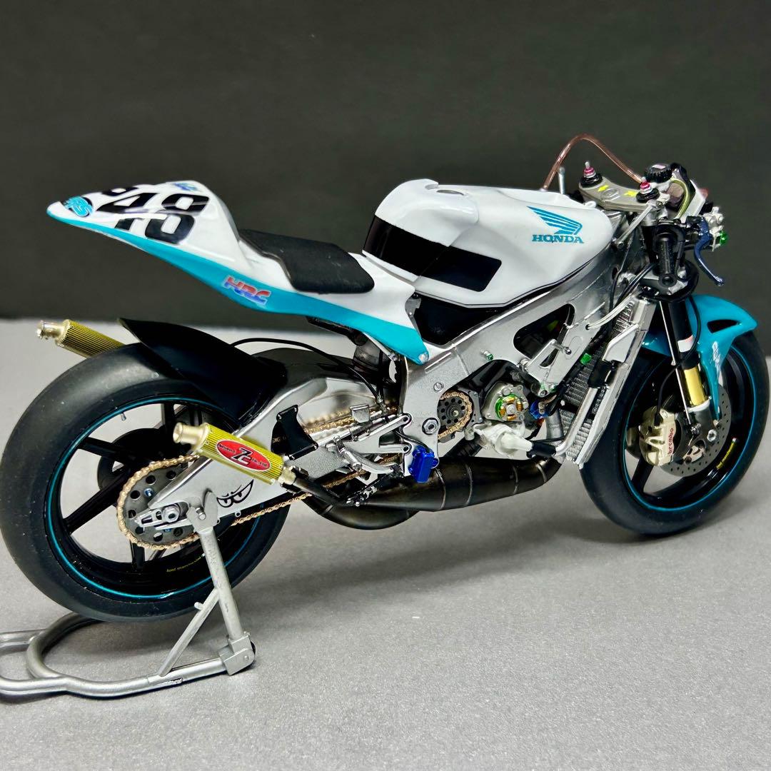 1/12 ハセガワ ホンダRS250RW 2008 #48プラモデル 完成品 - メルカリ