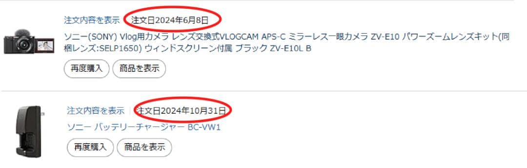 ソニー(SONY)カメラZV-E10と純正バッテリー充電器BC-VW1 - メルカリ