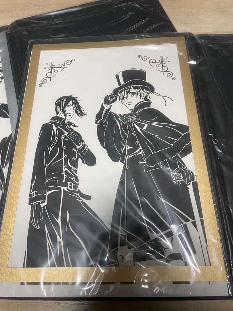 美品 希少 黒執事 Book of the Atlantic 伽羅切絵 2点 - メルカリ