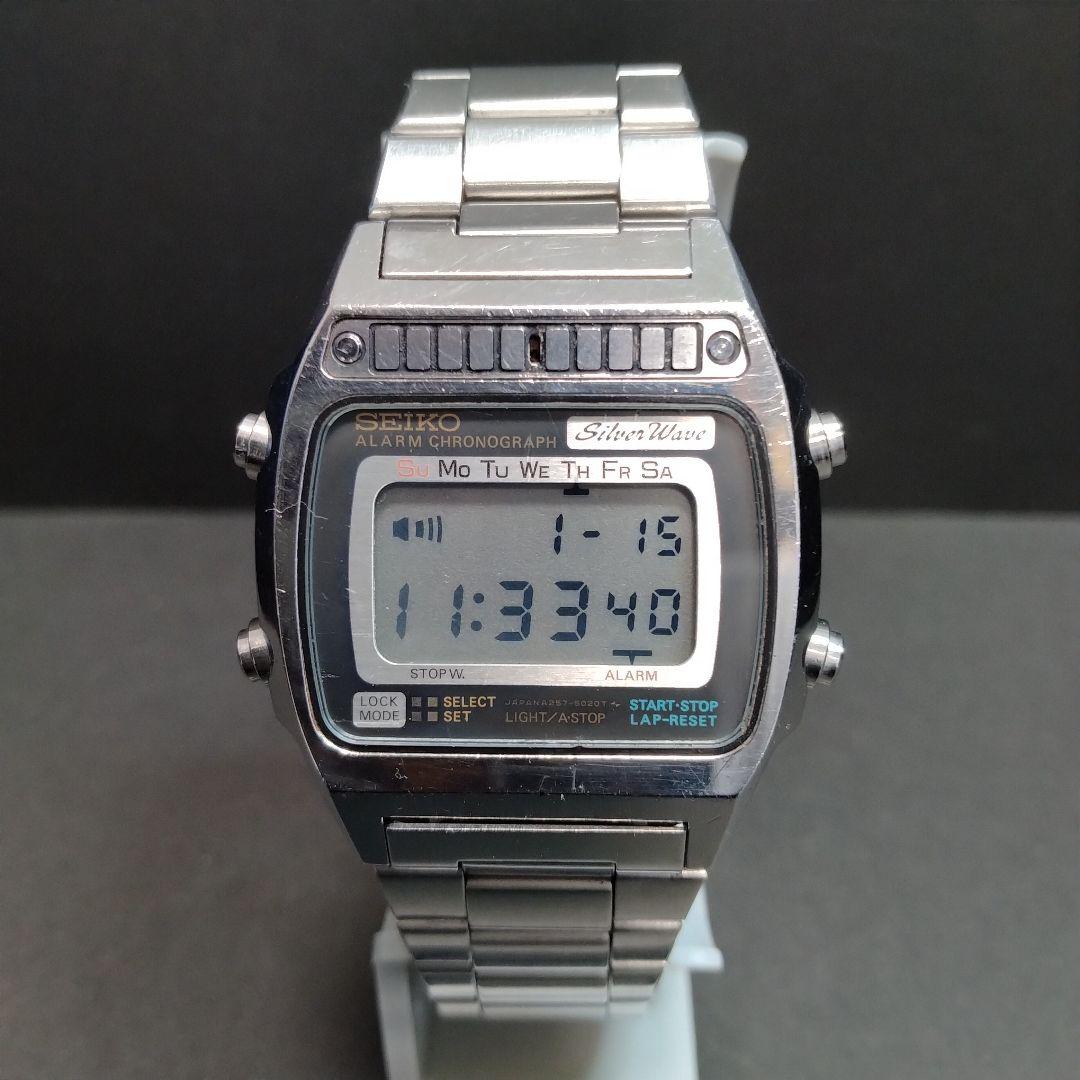 レア稼動品【80'sVTG】SEIKO SilverWave A257-5020 - メルカリ