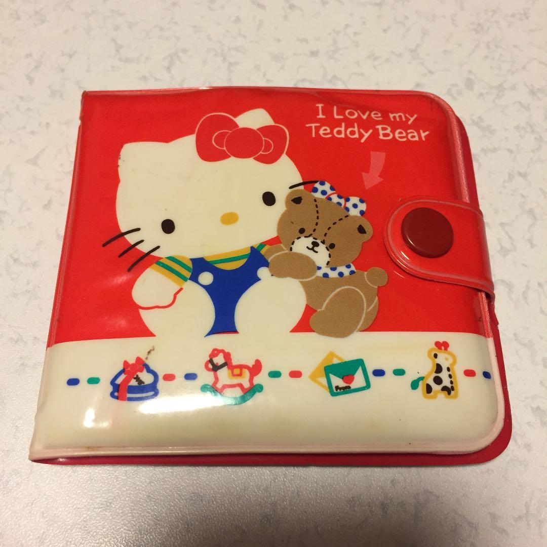 昭和レトロ☆キティちゃん ビニール 財布 - メルカリ