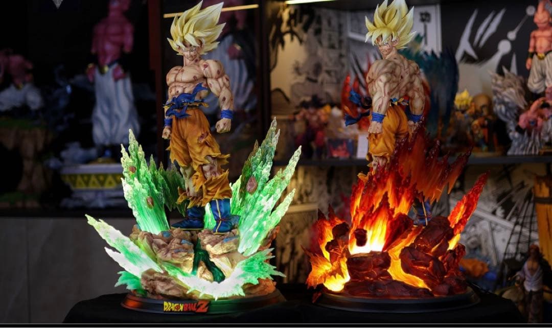 ドラゴンボール 1／4スケール 孫悟空 岩石版 フィギュア ガレージ