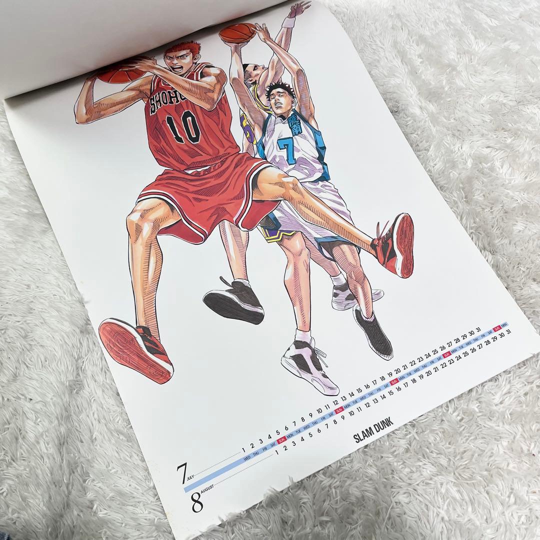 激レア スラムダンク SLAM DUNK 1998年 カレンダー 井上雄彦 - メルカリ