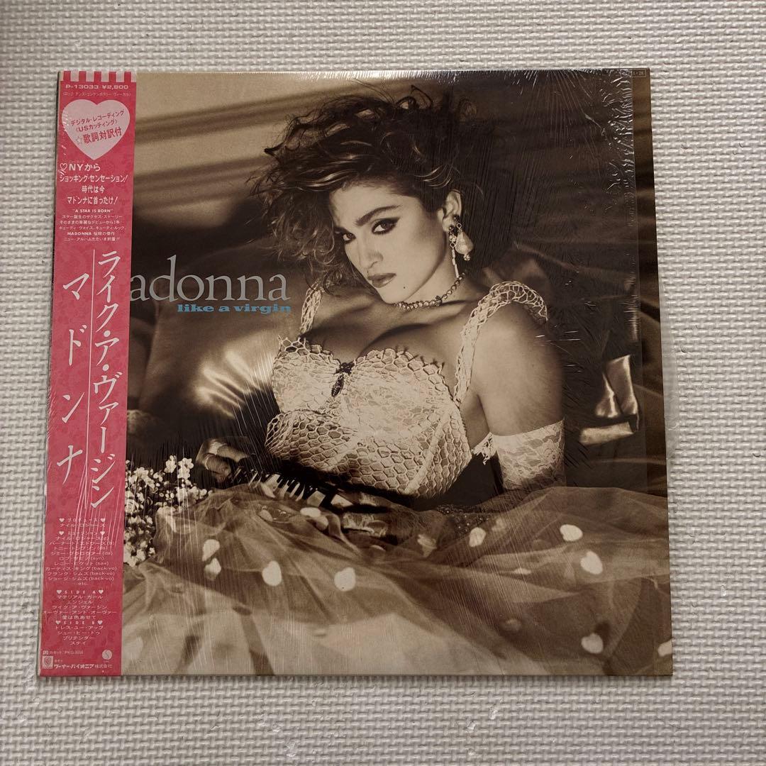 Madonna Like a Virgin 日本盤レコード - メルカリ