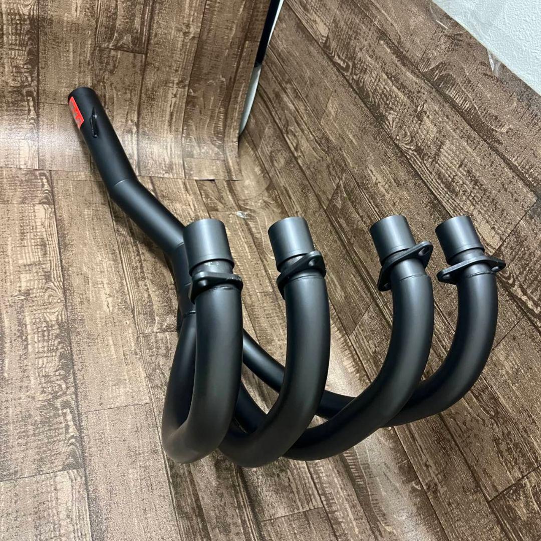 Z1 Z2 集合管 機械曲げマフラー黒 送料込み - メルカリ