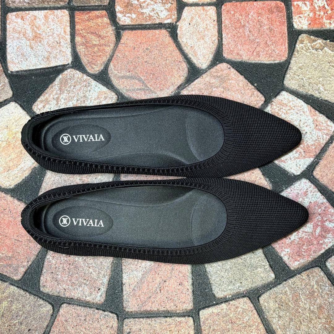 【新品】VIVAIA Aria フラットシューズ 24.5cm ポインテッドトゥ