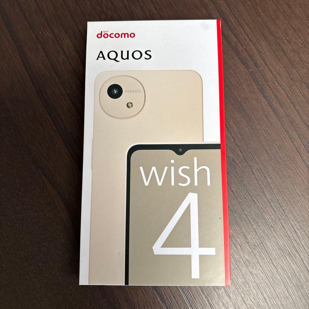 AQUOS wish 4 SH-52E ホワイト docomo SH-52E AQUOS Wish 4 ホワイト SIMフリー スマホ 【新品 未使用