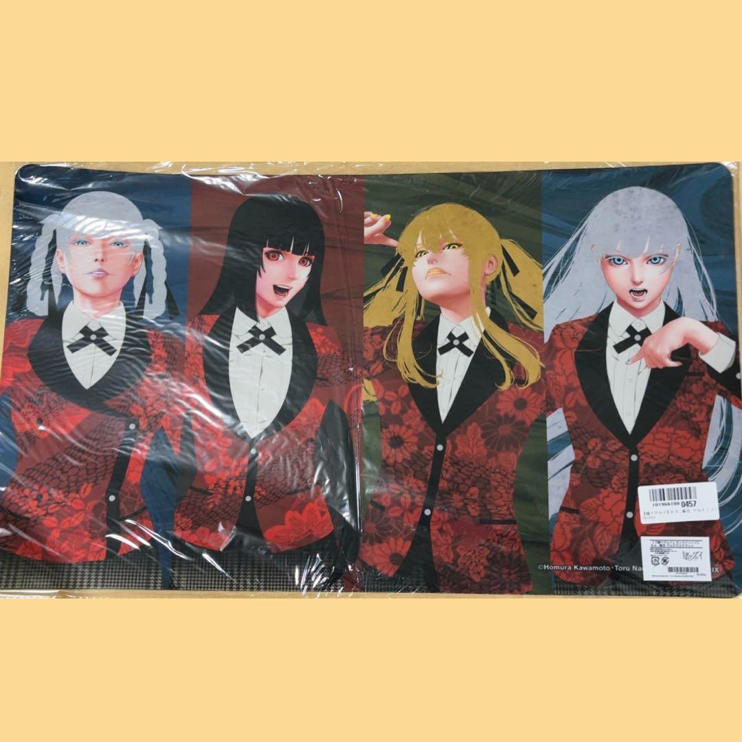 賭ケグルイ くじ B賞 マルチデスクマット 夢子 芽亜里 綺羅莉 リリカ