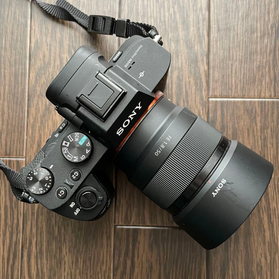 SONY α7Ⅱ 本体 ILCE-7M2 + 単焦点レンズ + カメラバッグ
