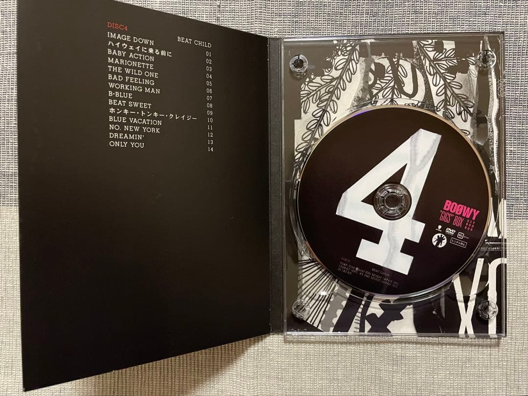 超美品【DVD】BOØWY “GIGS” BOX 8枚組　20周年