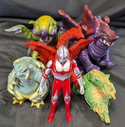 ウルトラマングレート＆登場怪獣（バンダイ）ソフビフィギュア６体セット ウルトラマングレート＆登場怪獣（バンダイ）ソフビ・コンプリート12体