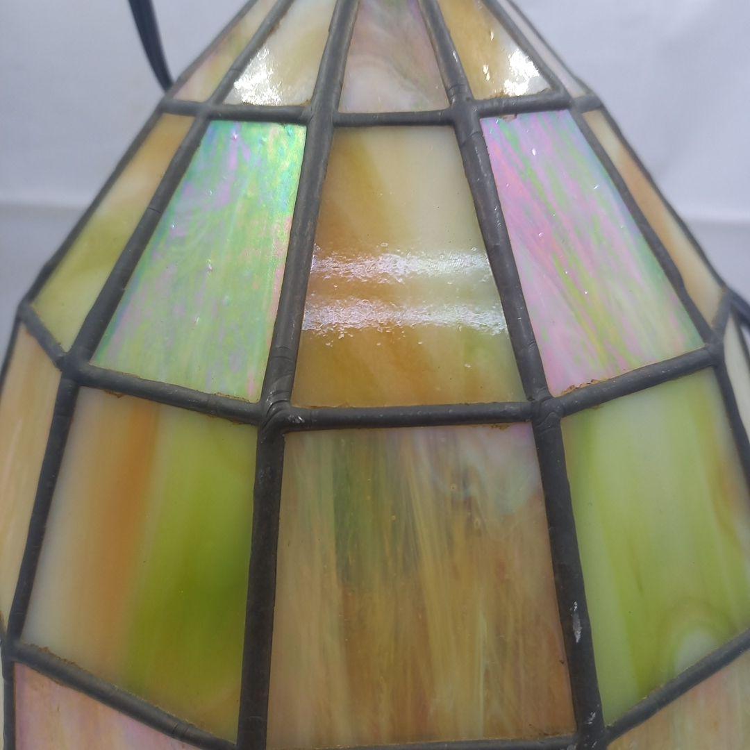 ヴィンテージ　ペンダントステンドガラスランプ ステンドグラス ヴィンテージペンダントランプ｜アンティーク照明