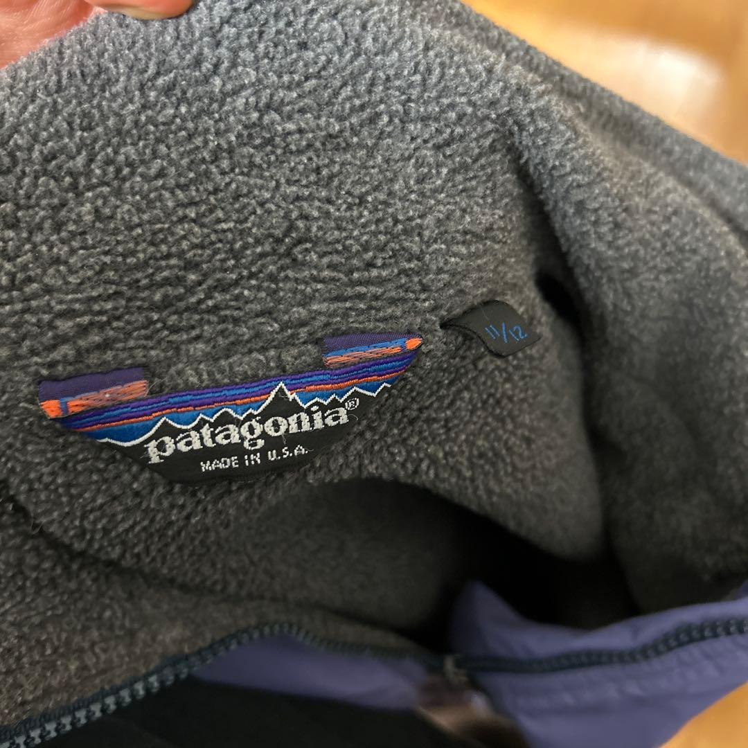 patagoniaシェルドシンチラジャケットラベンダー三角タグ80s USA製