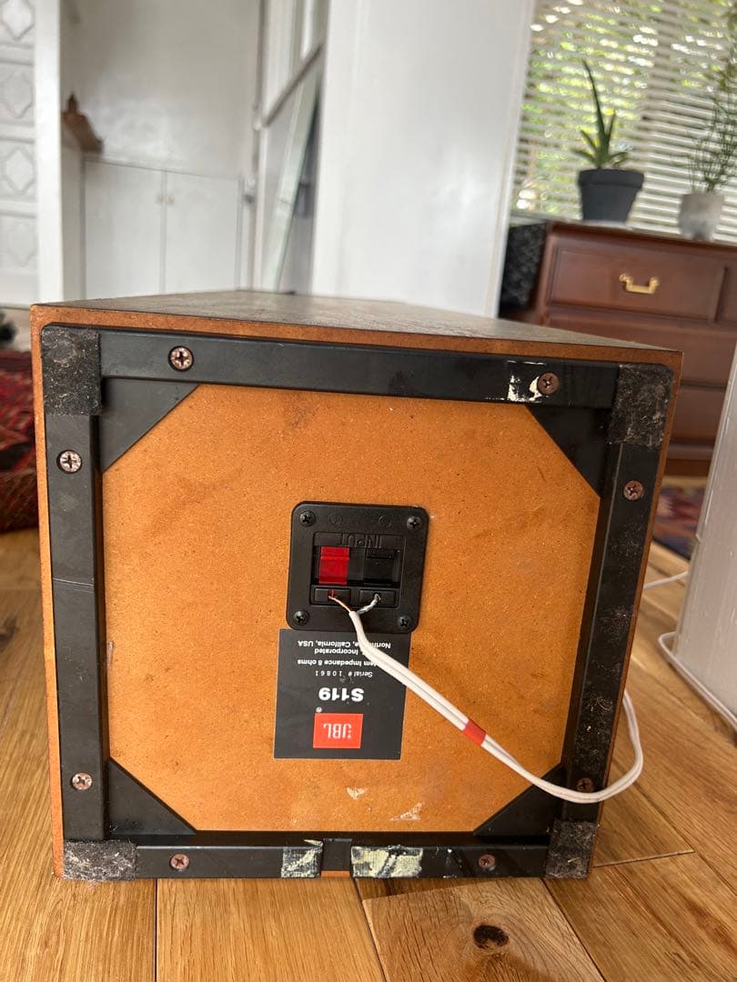 直接引き取り価格】JBL S119 スピーカーセット - メルカリ