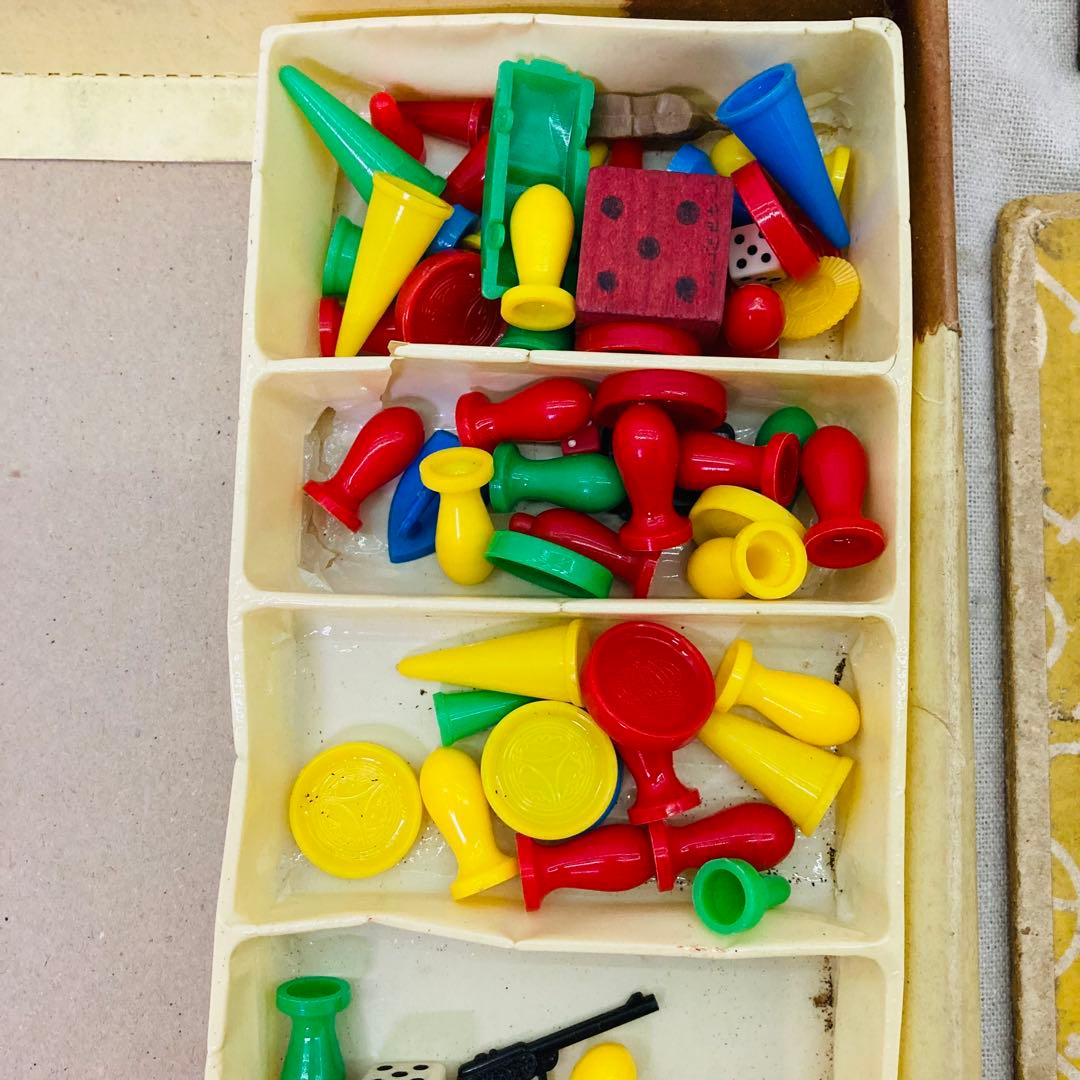 昭和レトロ】はなやまの家庭盤 ニューカーネーション ボードゲーム