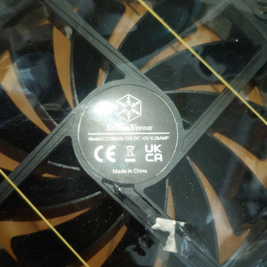 ジャンク][期間限定]SilverStone160mm ラウンドファン 20台 - メルカリ