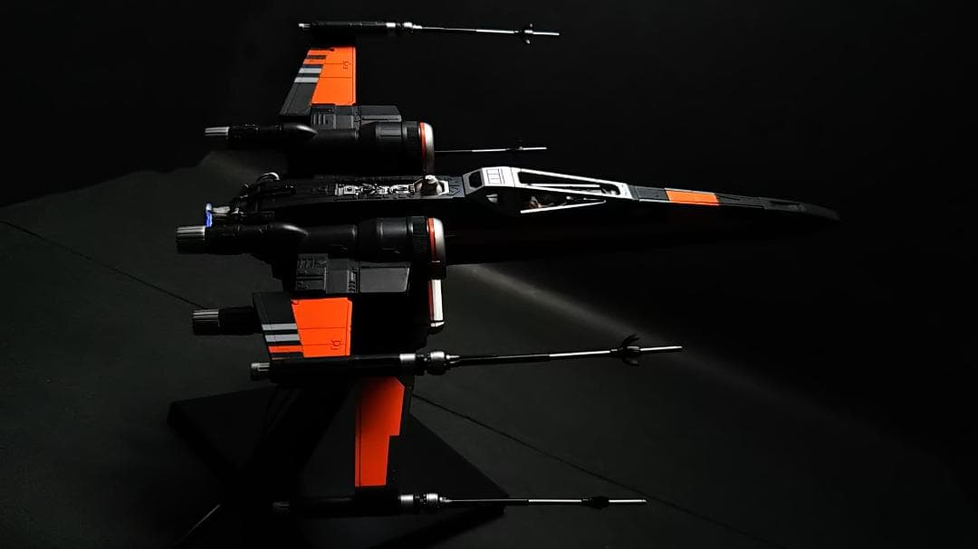 電飾改修 完成品 ブースティッド Xウイング 1/72 塗装済 BANDAI - メルカリ