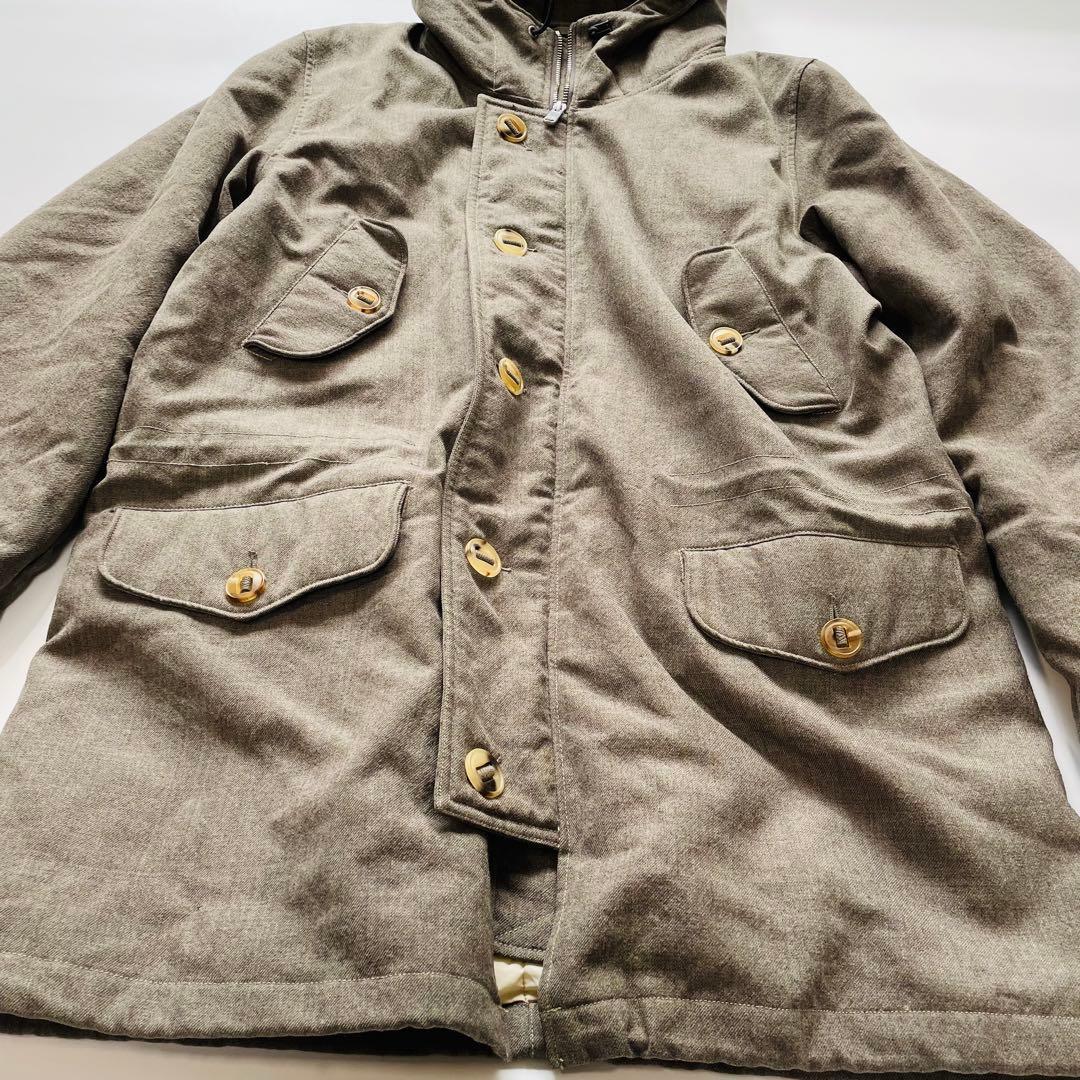 マーガレットハウエル MHL. フィッシュテール モッズコート フーディー