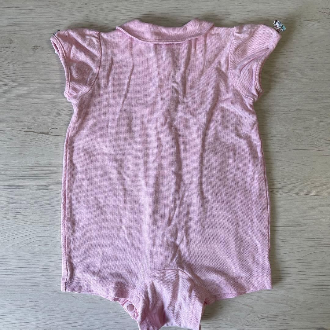 familiar ピンクロンパース 80 - メルカリ