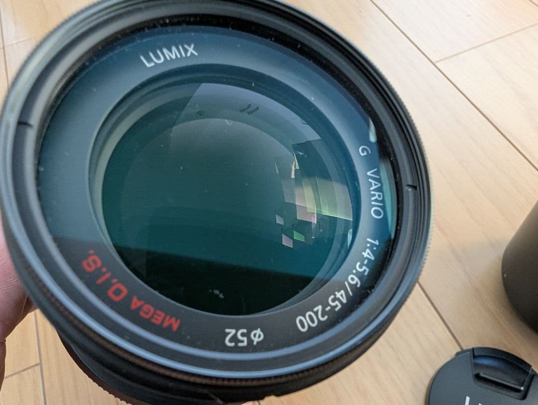 LUMIX 45-200mm F4.0-5.6 ズームレンズ　美品