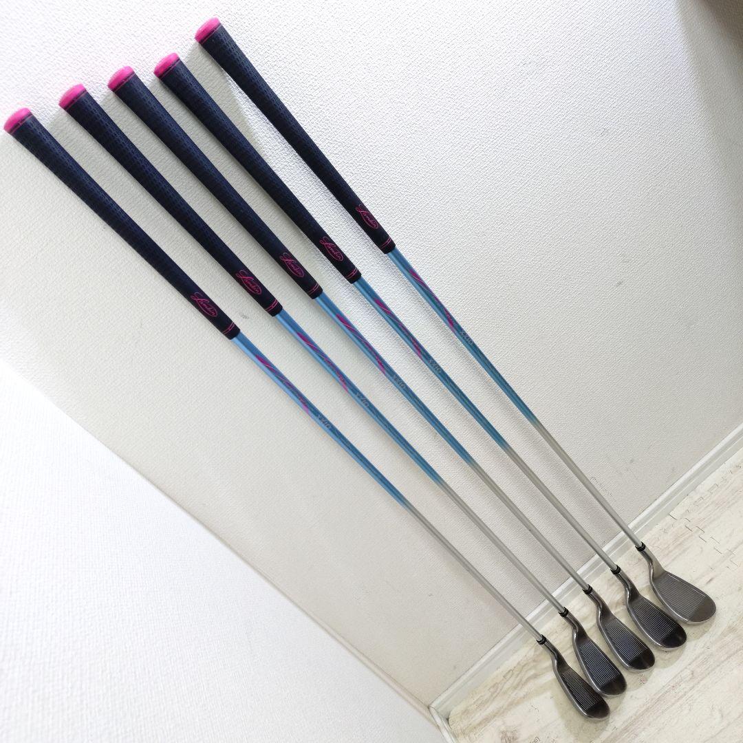 月末特価・希少カラー】ゼクシオ MP600 レディース アイアン 5本セット