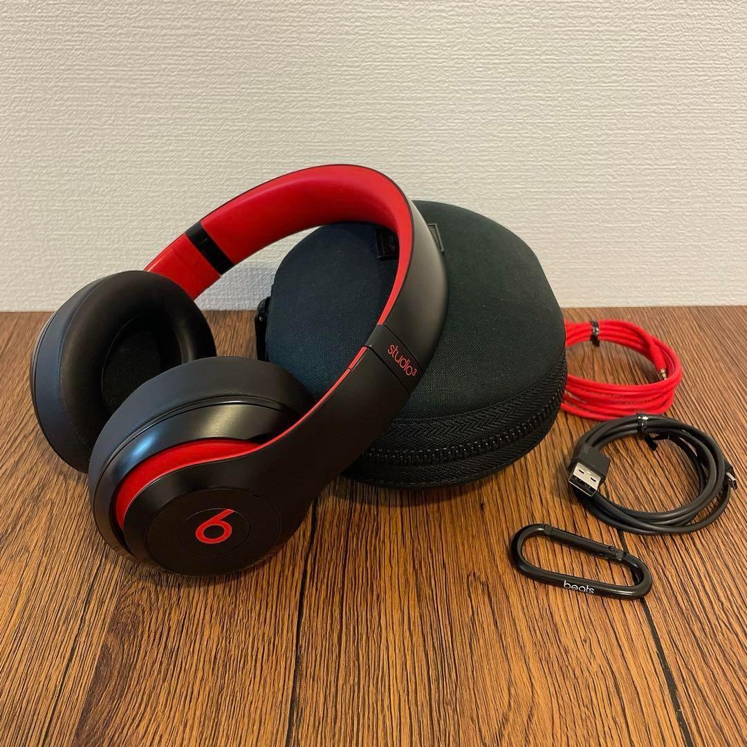 動作良好⭐️ BEATS STUDIO3 WIRELESS ブラックレッド Amazon.co.jp: Beats Studio3 Wireless ワイヤレスノイズキャンセ