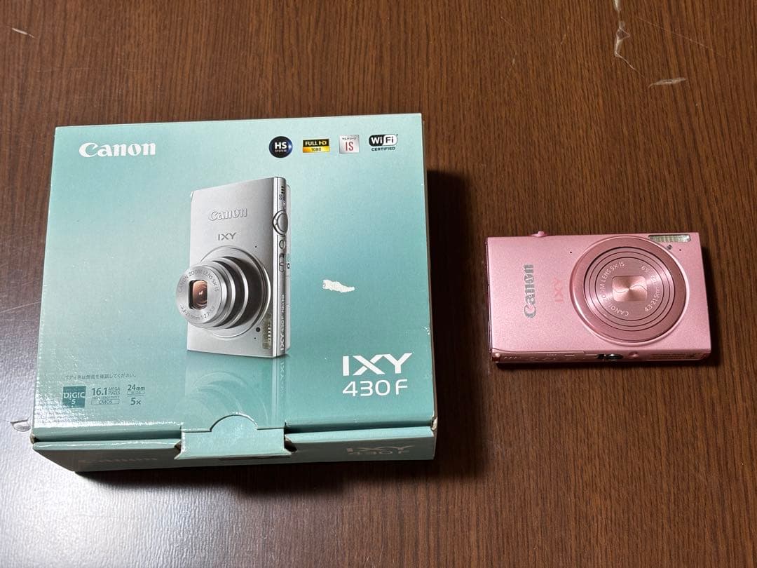 Canon IXY 430F ピンク 動作確認済み Canon IXY 430F 430 F 16.1 MP Compact Digital Camera Light Pink