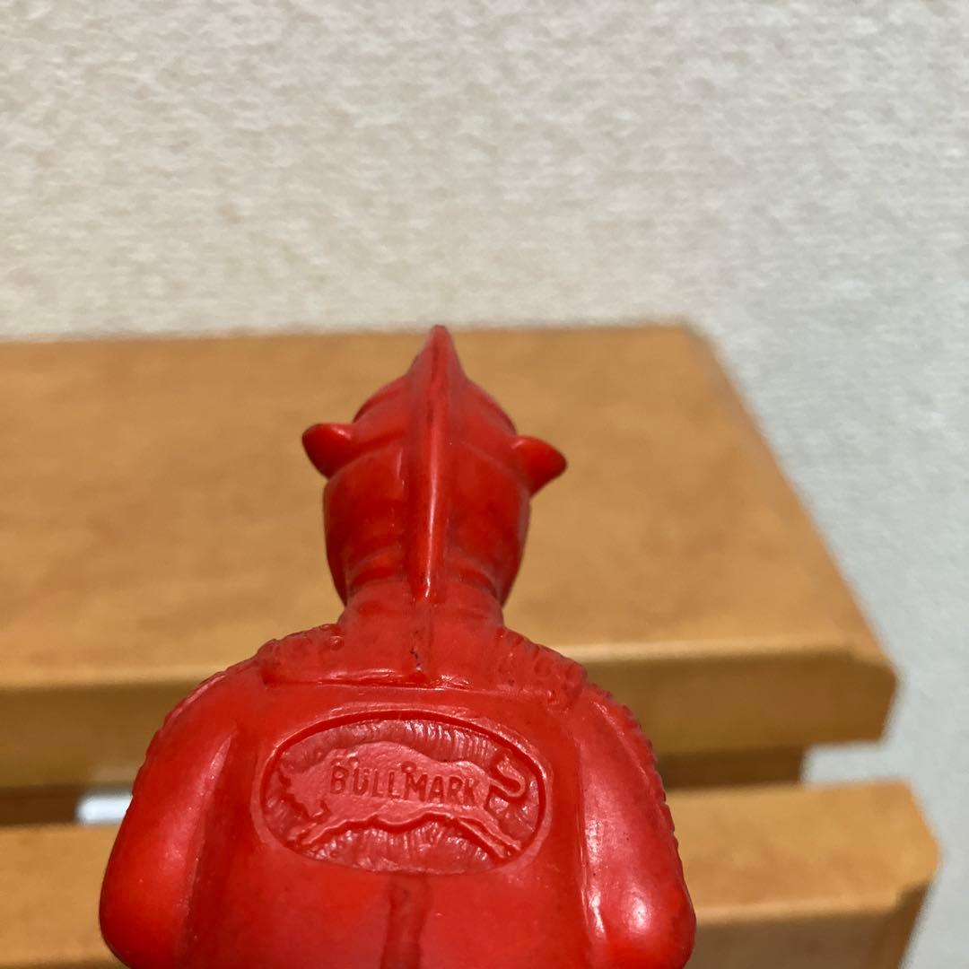 当時物】ブルマァク ウルトラセブン ソフビ フィギュア 刻印あり