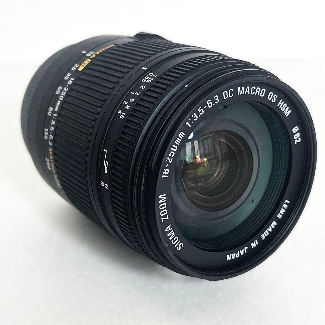 シグマ DC 18-250mm F3.5-6.3 MACRO HSM キヤノン用