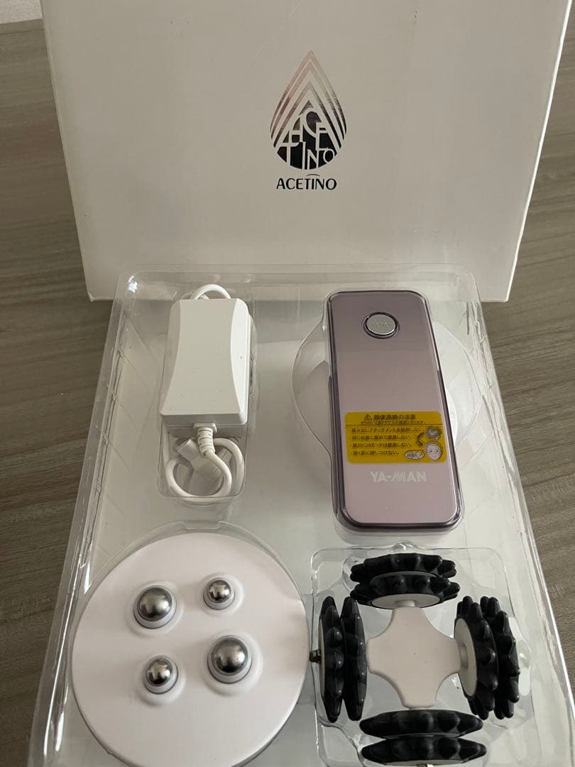 ヤーマン アセチノ メガシェイプDX IB-24V スモーキーパープル - メルカリ