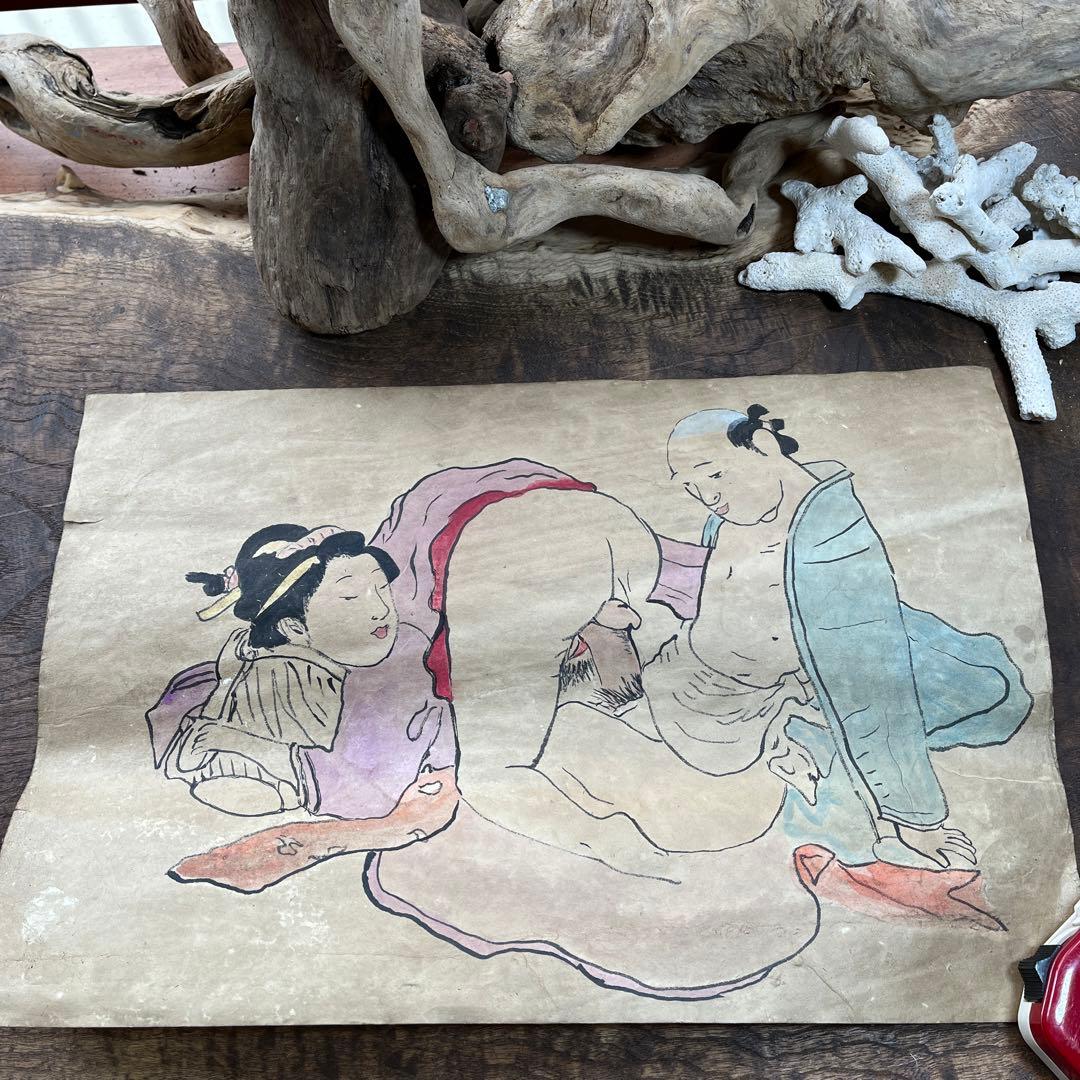 春画／骨董／古美術／希少／浮世絵 - メルカリ