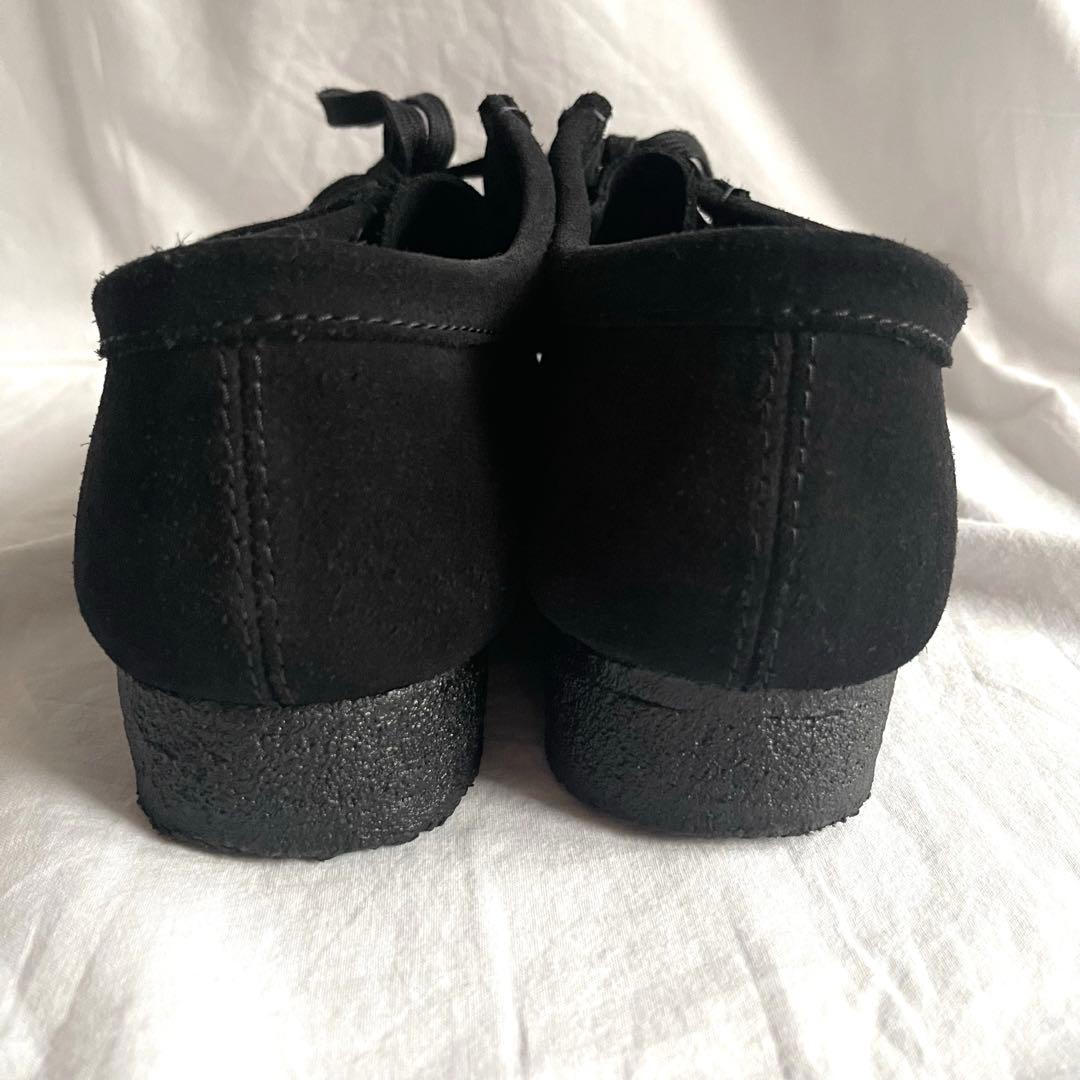 【美品】クラークスオリジナル　ワラビー　25.5cm ブラック