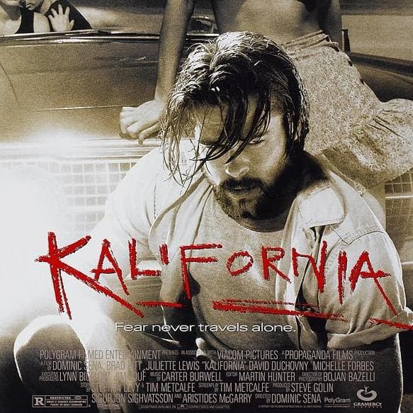 ポスター☆映画『カリフォルニア』（Kalifornia）US版/ブラピ - メルカリ