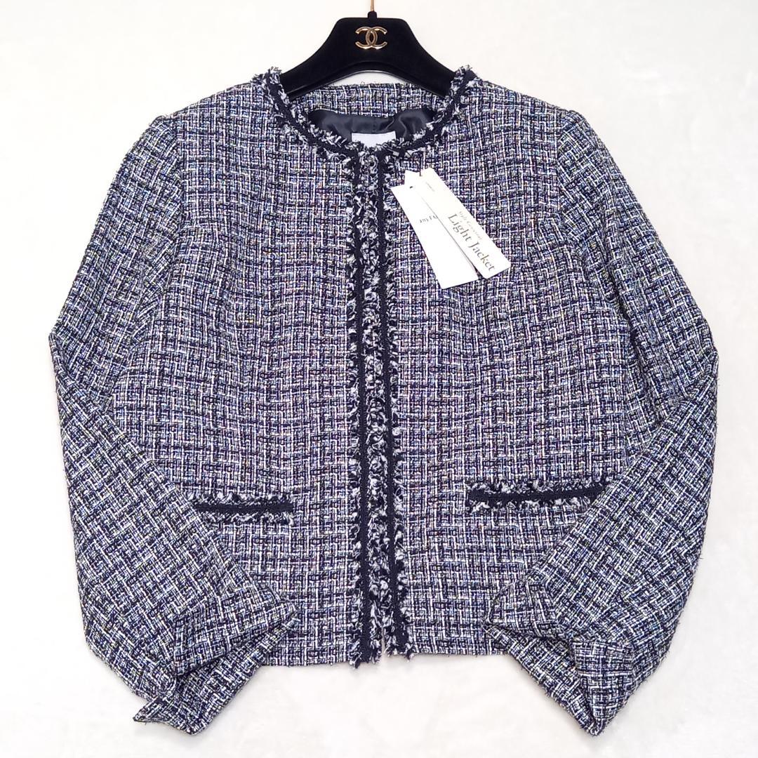 現行✨未使用タグ付き✨大きいサイズ エニファム サイズ4 ツイード