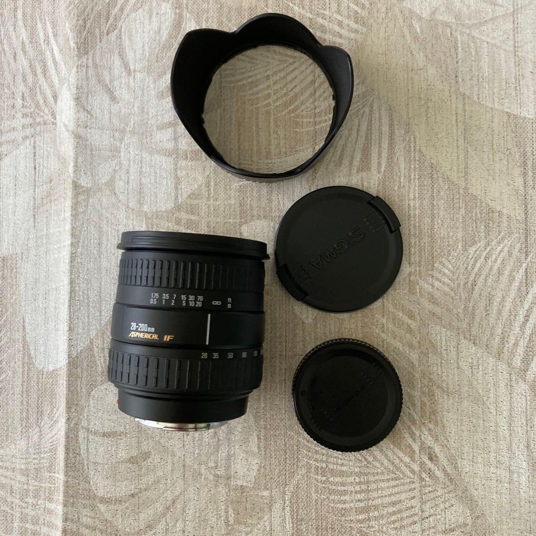 レンズ(ズーム) SIGMA AF-MF ZOOM LENS 28-200mm F3.5-5.6