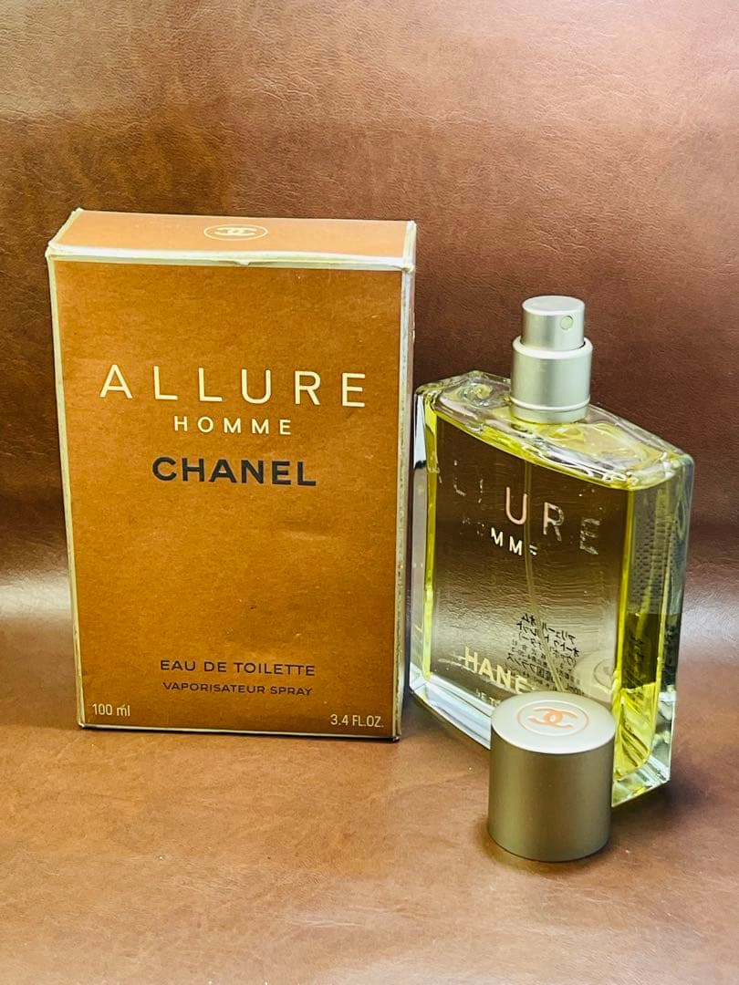 残量ほぼ未使用 シャネル アリュール オム オードトワレ 100ml - メルカリ