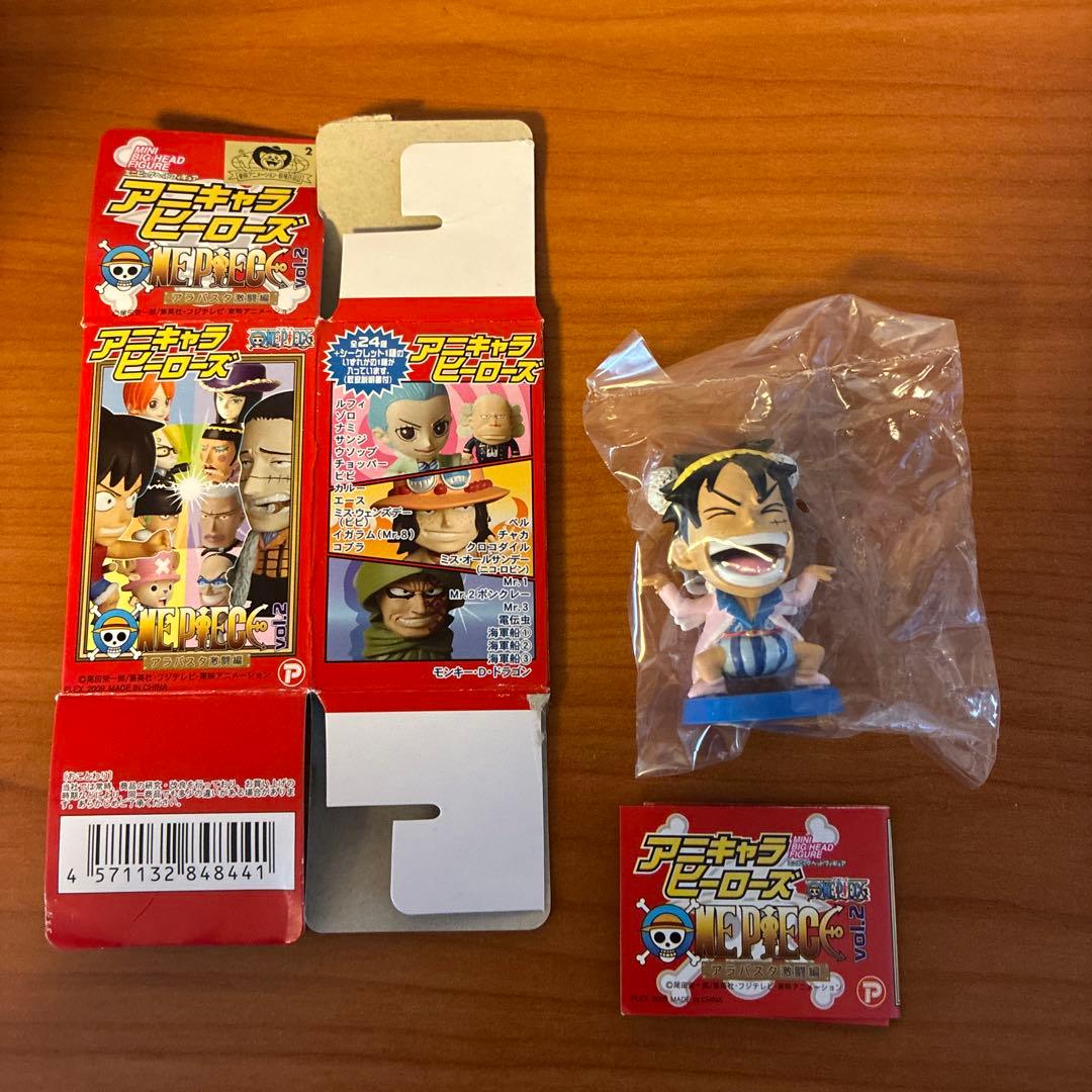 ワンピース アニキャラヒーローズ シークレット ルフィ ボンクレー