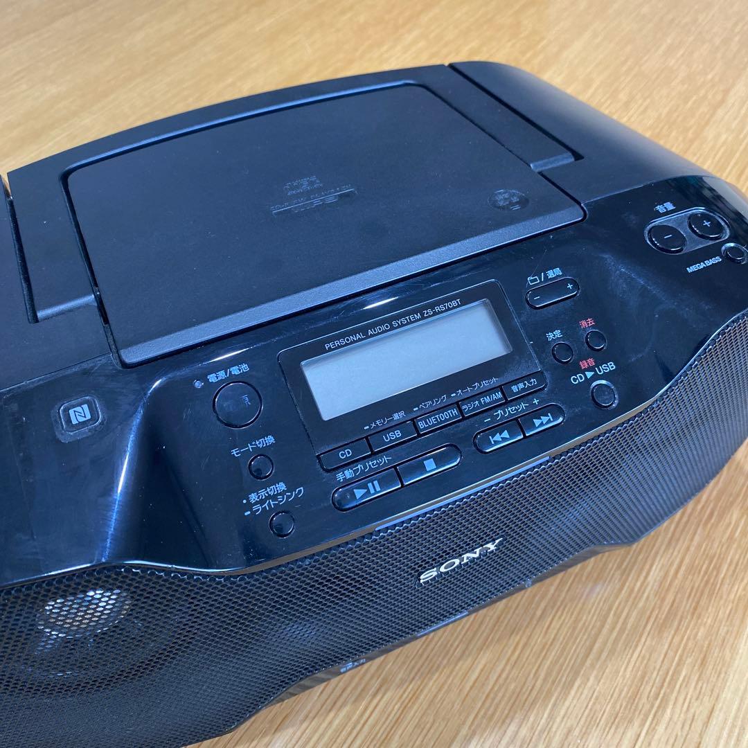 SONY ZS-RS70BT パーソナルオーディオシステム - メルカリ