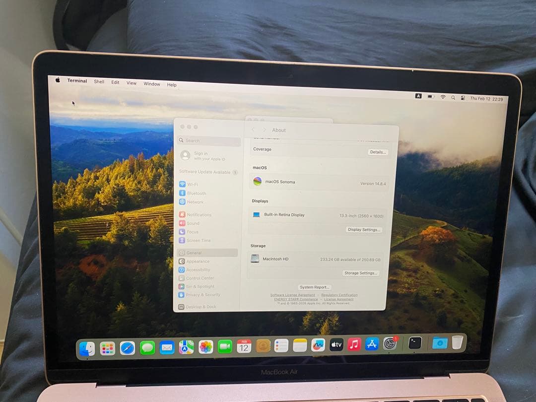MacBook Air 2019 13インチ core i5 1.6GHz