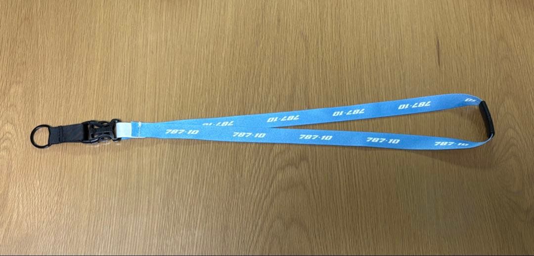 限定お値引き ANA 787-10 初就航記念品 ネックストラップ