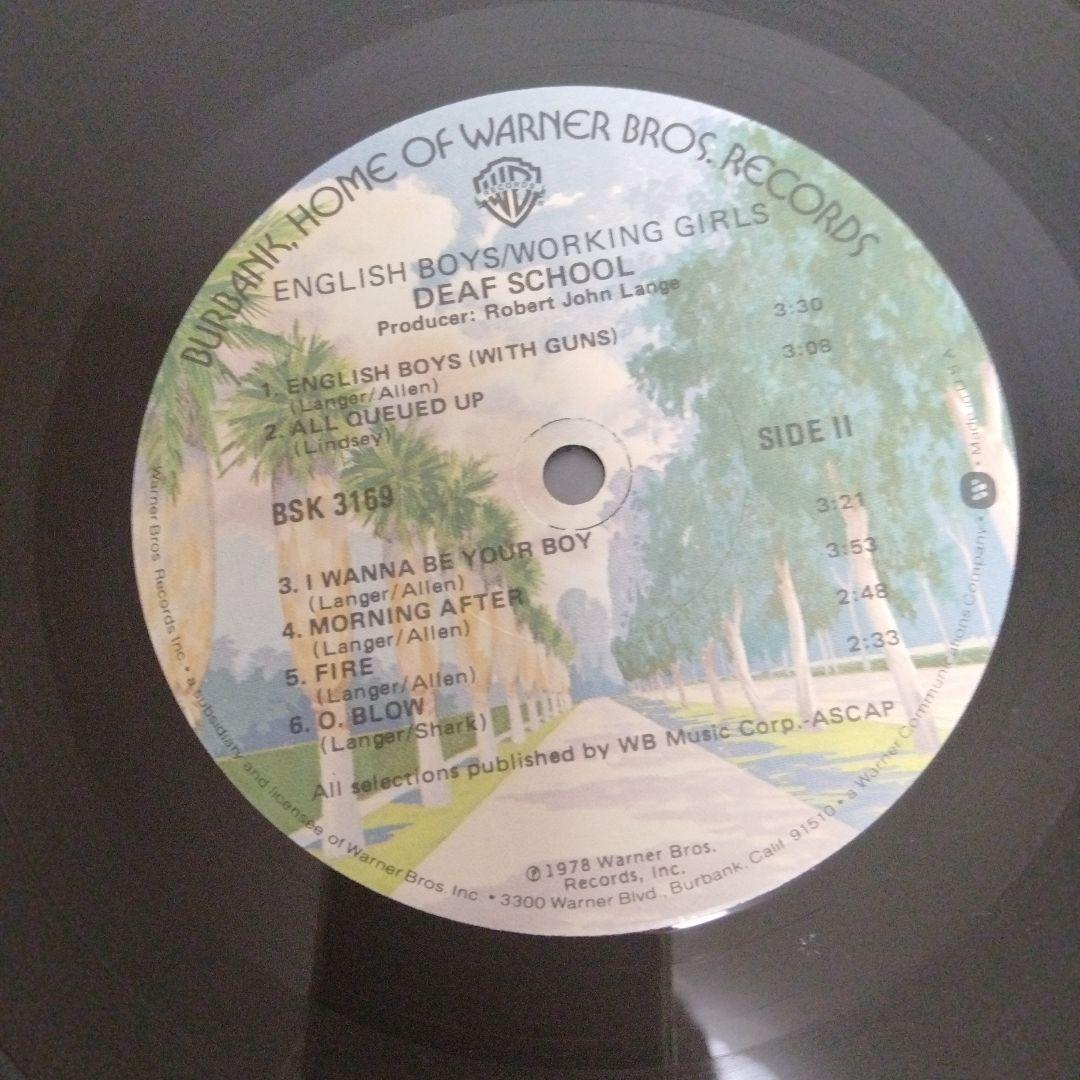 DEAFSCHOOL・EnglishBoysWokingGirls入手困難品