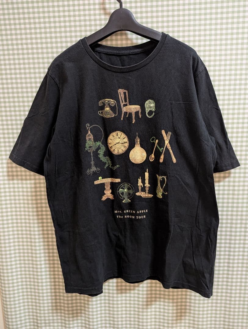 Mrs. GREEN APPLE The ROOM TOUR Tシャツ ブラック - メルカリ