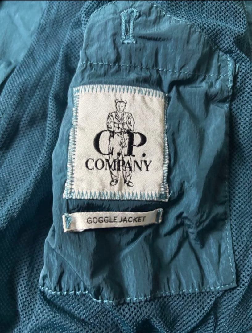 C.P.Company ガーメントダイ goggle shell jacket