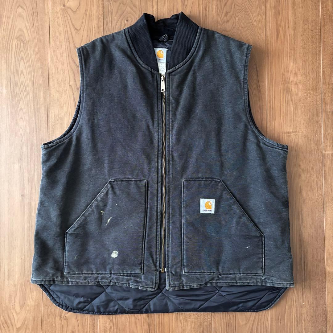 フ*プ様 腰ゴム TALL ◎ CARHATT カーハート V01 ダックベスト 楽天市場】【Carhartt】 V01 カーハート ダック ベスト アウトドア